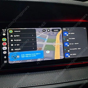 벤츠 무선 카플레이 w222 w205 glc 엠비언트