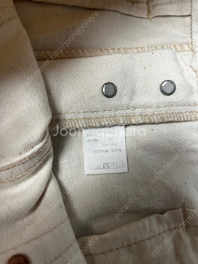 풀카운트1108 31x32 에크루 팝니다.--3