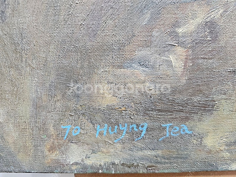 (고화) 70년 가을 만추 풍경화 캔버스 유화 그림 7...--1
