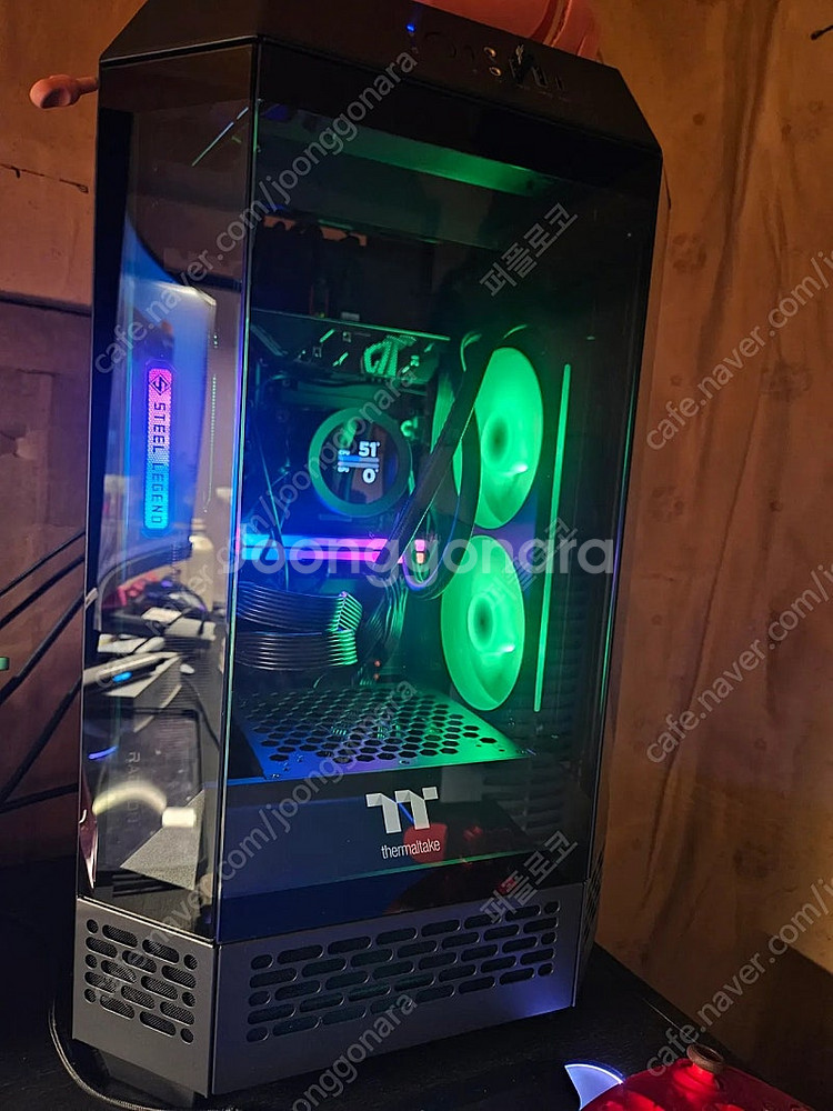 9800x3d 9070xt 스틸레전드 미니 타워 팝니다...--0