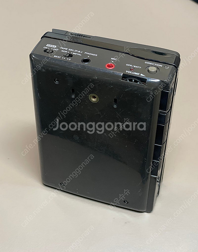 산요 SANYO 워크맨 기계식 카세트 라디오 작동MGR...--3