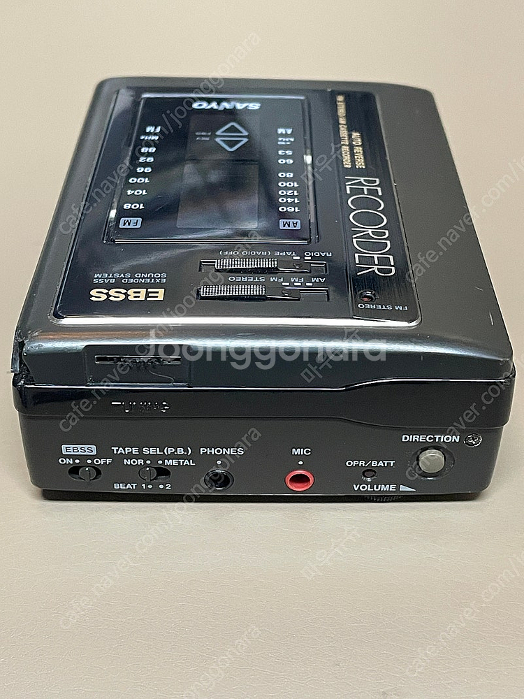 산요 SANYO 워크맨 기계식 카세트 라디오 작동MGR...--5