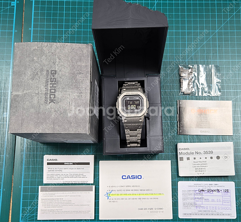 지샥, (G-Shock) 40주년 기념 한정 모델 (G...--5