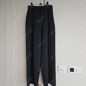 더캐시미어 원턱밴딩팬츠