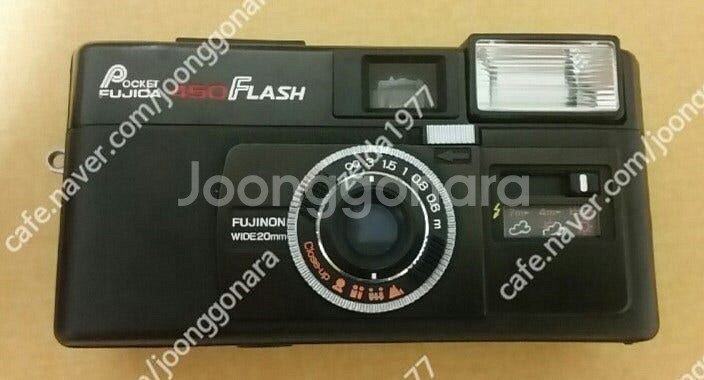 Pocket Fujica 450 Flash 빈티지 후지...--0