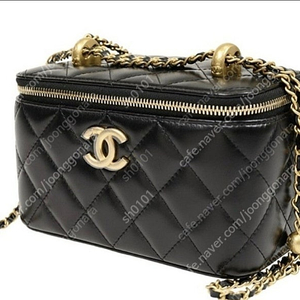 25년구입/샤넬 공방 베니티 직사각 줄조절베니티