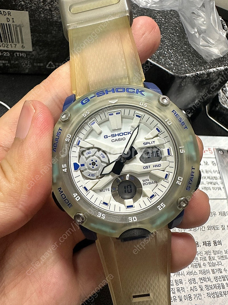(판매) 지샥 GA-2000HC-7ADR 카본 시계 택...--1