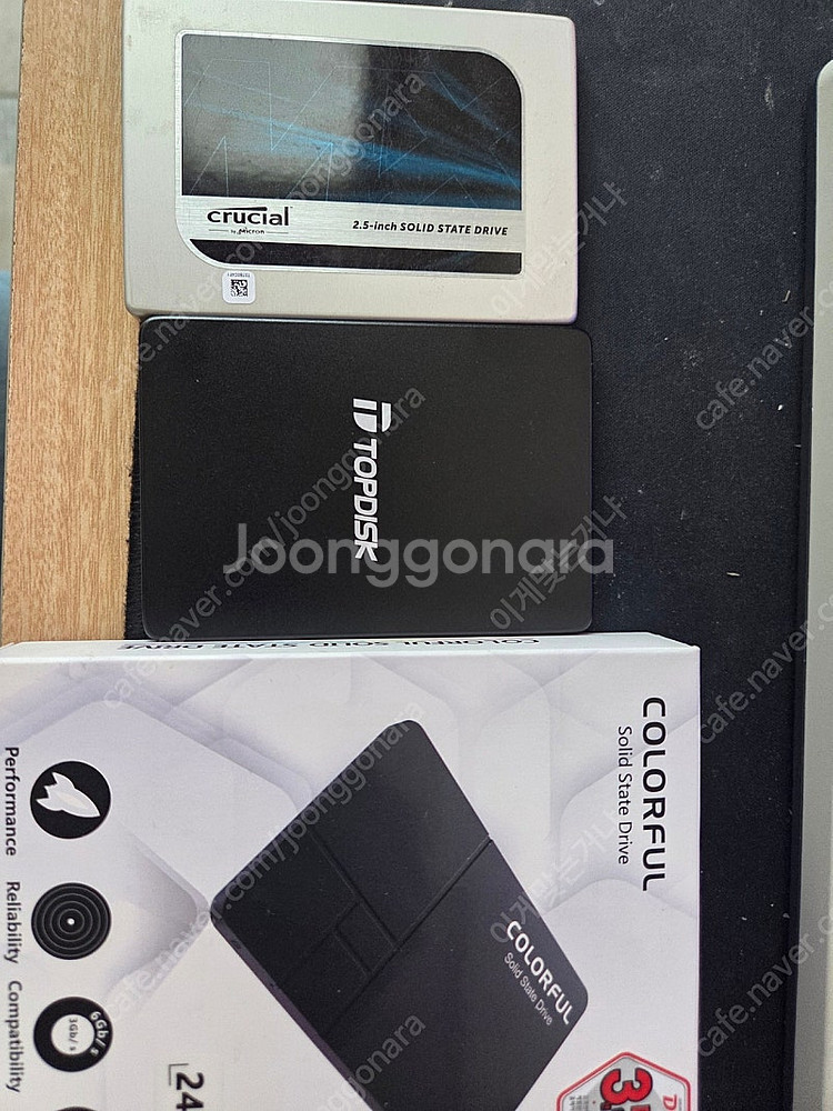 택포) ssd 250gb 2개 128gb 1개 일괄--0