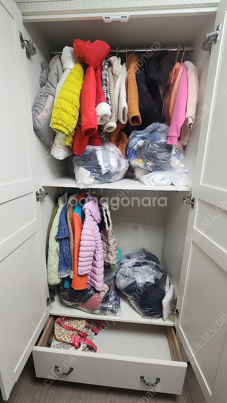 [인천부천] 원목 장롱 10자 안방 가구 장농--1