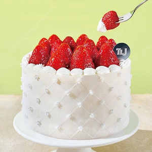 뚜레쥬르 스트로베리퀸 생크림 케이크 기프티콘(34,000) 메뉴변경️