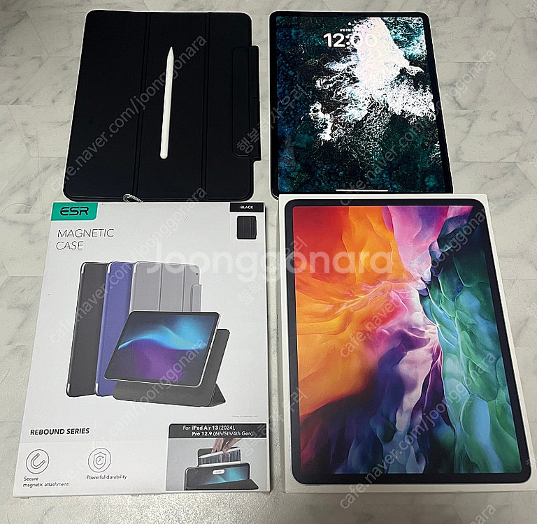 아이패드 프로 4세대 12.9 셀룰러 256GB + 애...--0