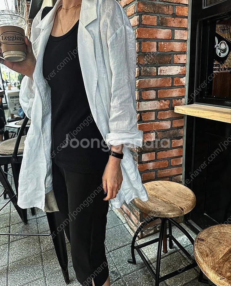 율하네 24년 여름 7차 골지 나시티, 바이커팬츠--0