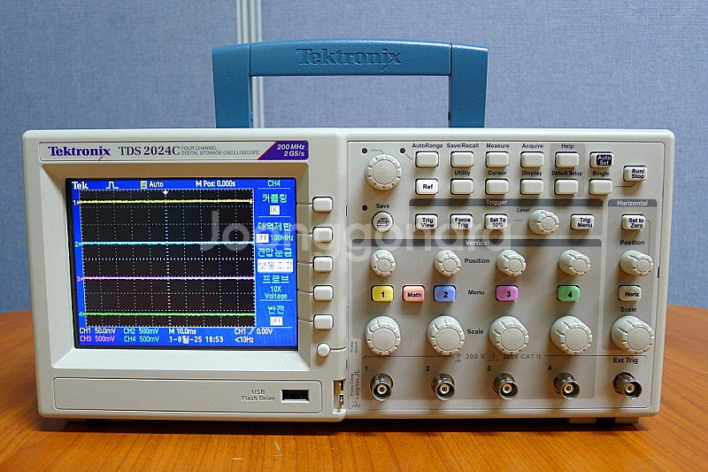 중고계측기매입 Tektronix TDS2024C 200...--1