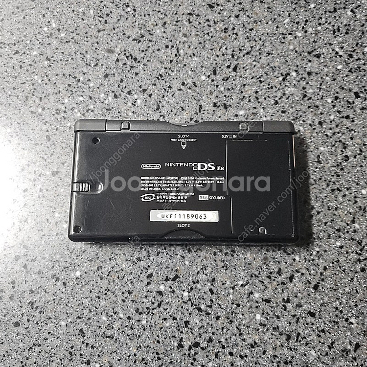 닌텐도 ds lite 블랙 국내정발 한글판--3