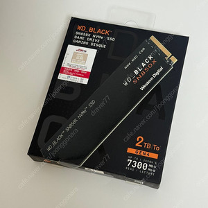 WD BLACK SN850X M.2 NVMe 2TB 정품 미개봉 팝니다