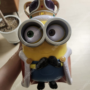 유니버셜 스튜디오 미니언즈 팝콘통/ 미사용 새제품