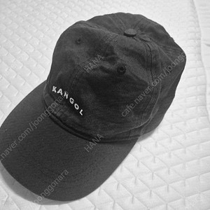 [상태좋음] 캉골 빈티지 야구모자 블랙(one size)