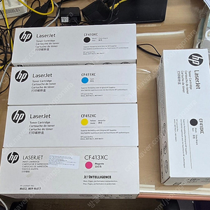 HP 대용량토너 CF410XC, CF411XC, CF412XC, CF413XC 팝니다.