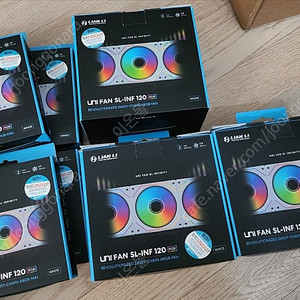 리안리 유니팬 SL-INF 120 RGB 정방향 화이트 13개 하자품