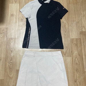 일괄 택포 ) 95 70 와이드앵글 티셔츠+치마 세트로 팝니다