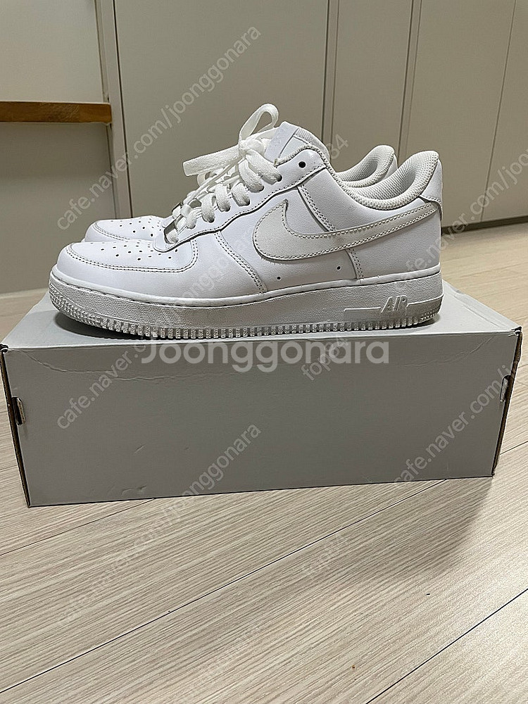NIKE AIR FORCE 1 '07 (315122 111), 나이키 에어포스1 '07, 화이트 260mm--1