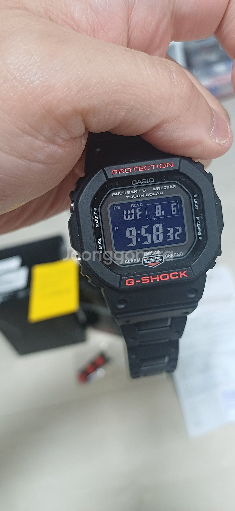 지샥 터프솔라 블루투스 GW-B5600HR-1DR 판매...--7