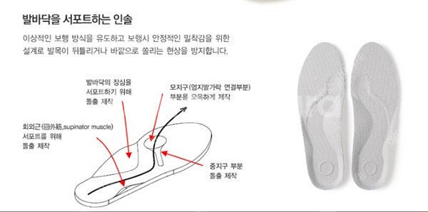 무인양품 기능성 인솔 (깔창) 24.0cm--1