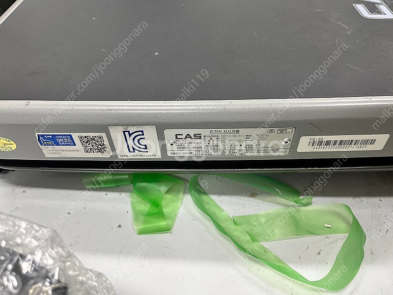 카스 전자저울 30kg 팝니다--1