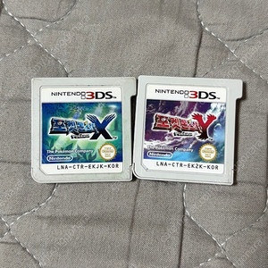 닌텐도 3ds 포켓몬스터 x,y 칩