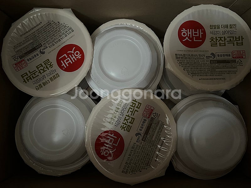 햇반 찰잡곡밥 210g 24개--0