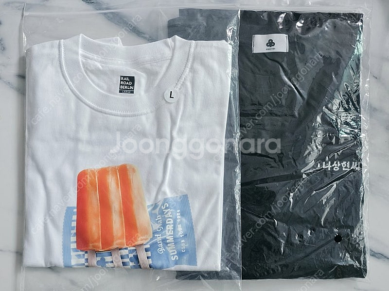 나상현씨밴드 나씨밴 굿즈 MD 반팔티 반값 판매--0