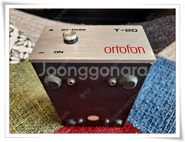 인하! - ORTOFON T-20과 MC Cartrid...--2
