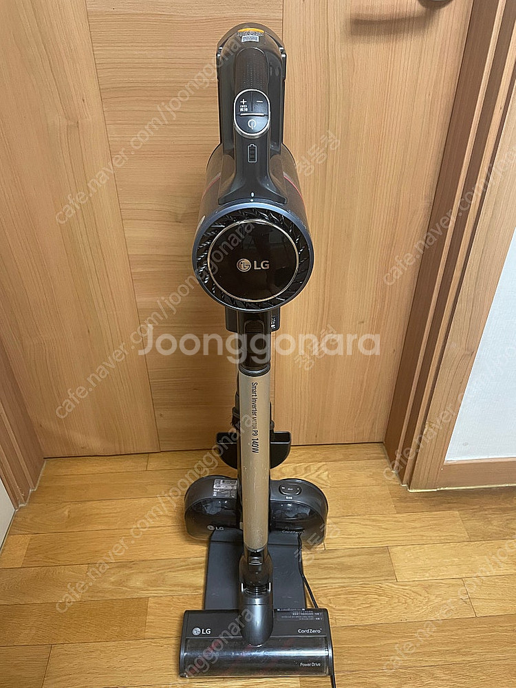 LG 코드제로 무선청소기 물걸레 헤드 포함 거치대--0