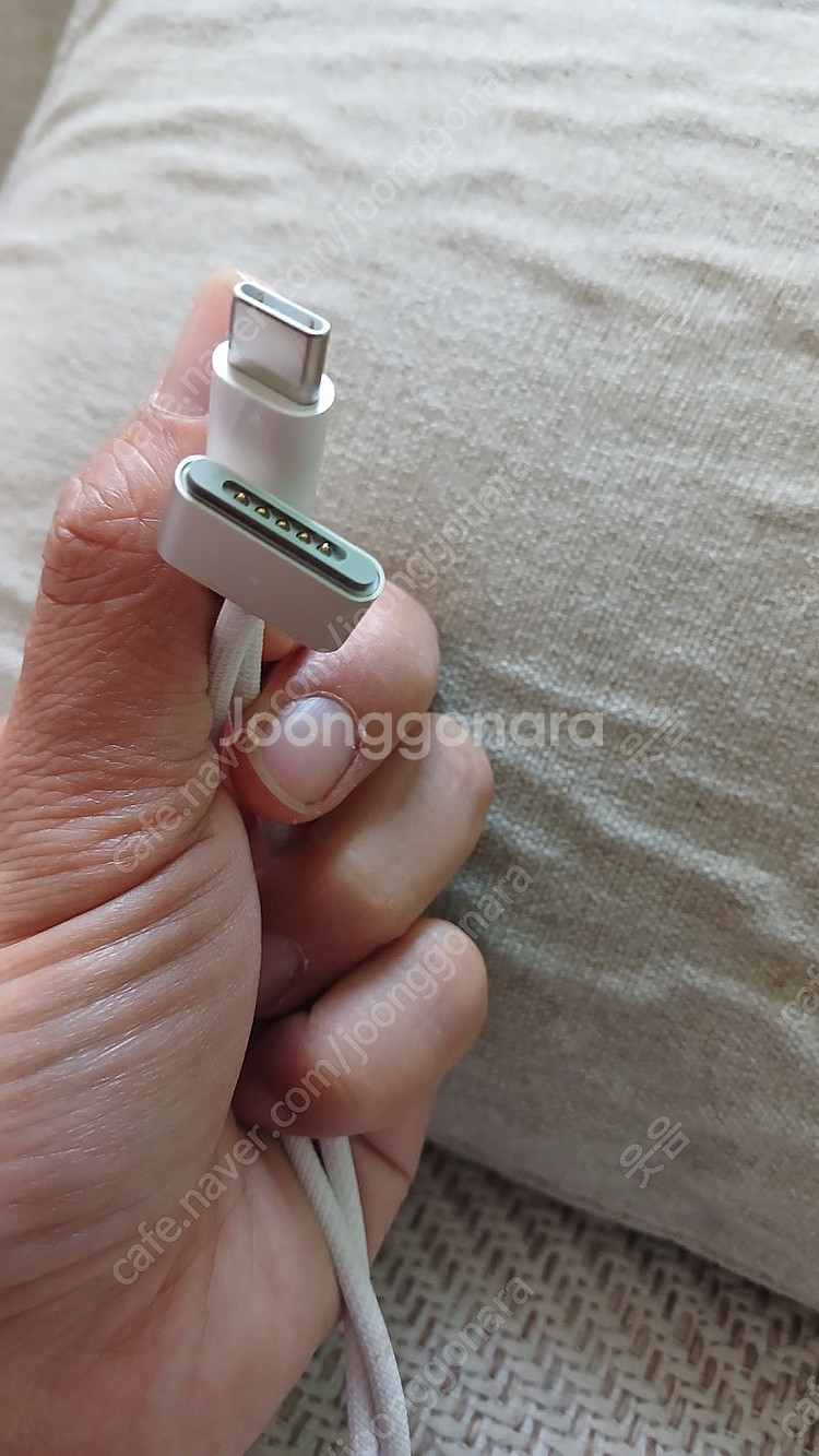 애플 정품 30W USB C타입 어답터--5