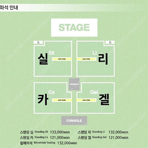 2025 실리카겔 막콘 리구역 19N번 2연석 4ㅇᆢㄴ석 단독공연 〈Syn., THE. Size X〉 콘서트 티켓 양도 콘티켓