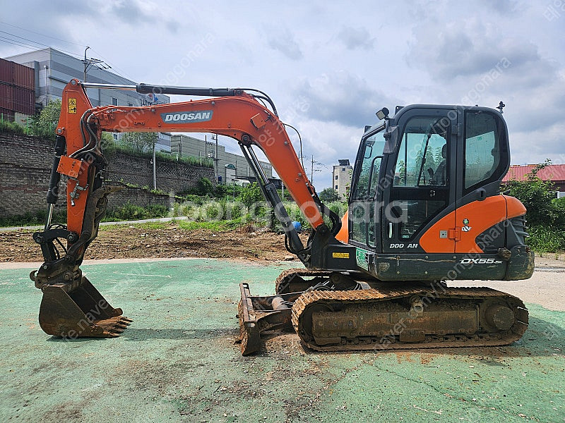 중고굴삭기 02 두산 DX55MT-5K 코끼리집게--0