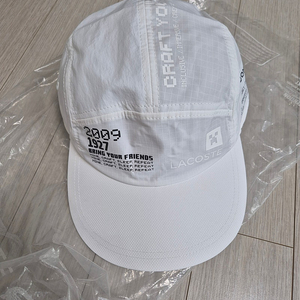 정가99,000원 쿨거래시 3만5천택포! 택채새제품 라코스테 정품 모자 L 사이즈 조절가능