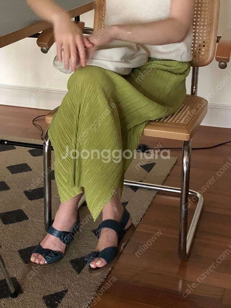 (새상품) 조이드비비에 플리츠 스커트 여름 동남아 휴양...--1