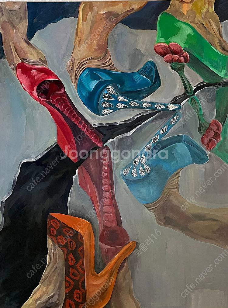 미술작품(아크릴화) 판매(미술유학 포트폴리오 개인과외)--2