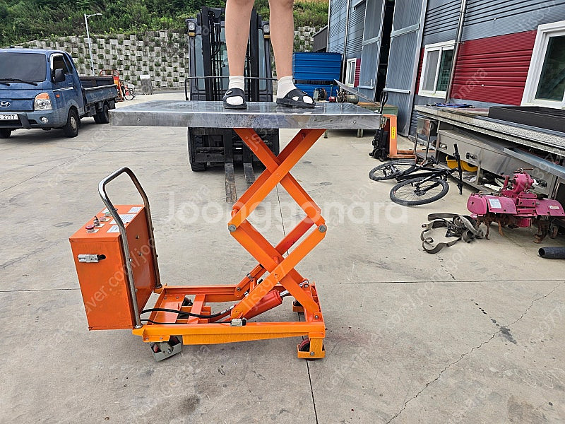 이동식 테이블 리프트 DC12V 유압식--2