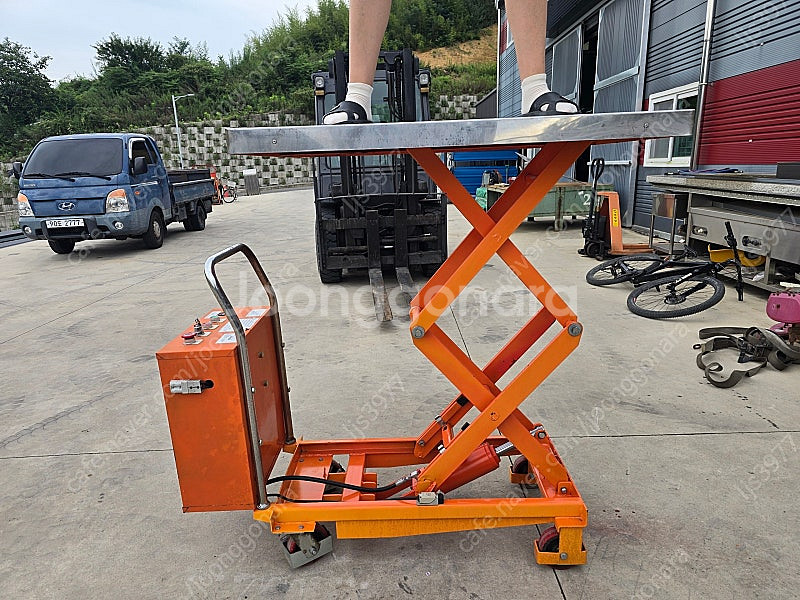 이동식 테이블 리프트 DC12V 유압식--4