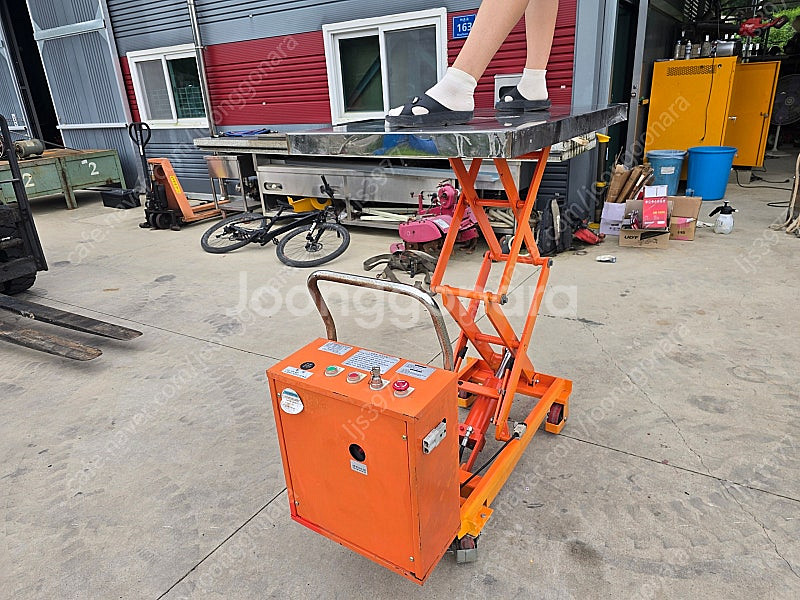 이동식 테이블 리프트 DC12V 유압식--6