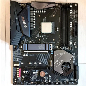 AMD 라이젠9 5950X + X570 어로스엘리트 보드셋 각개가능!