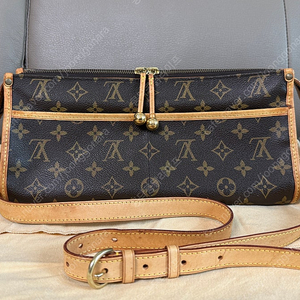 루이비통 모노그램 빈티지 포핀코트 롱 크로스백