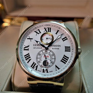율리스나르덴 마린 로즈골드 43mm