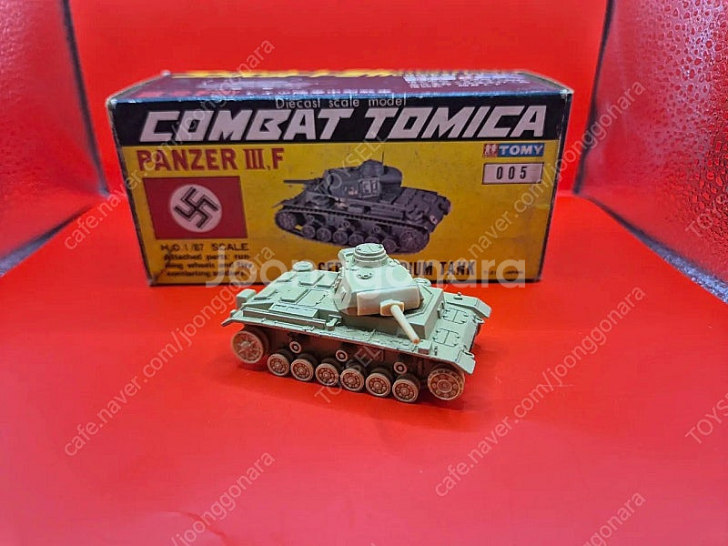 나치 PANZER III 컴뱃 토미카 (1973)--3