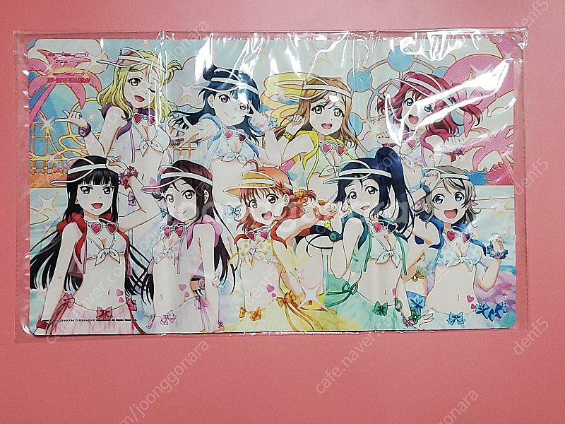 러브라이브 tcg 한정 플레이매트--0