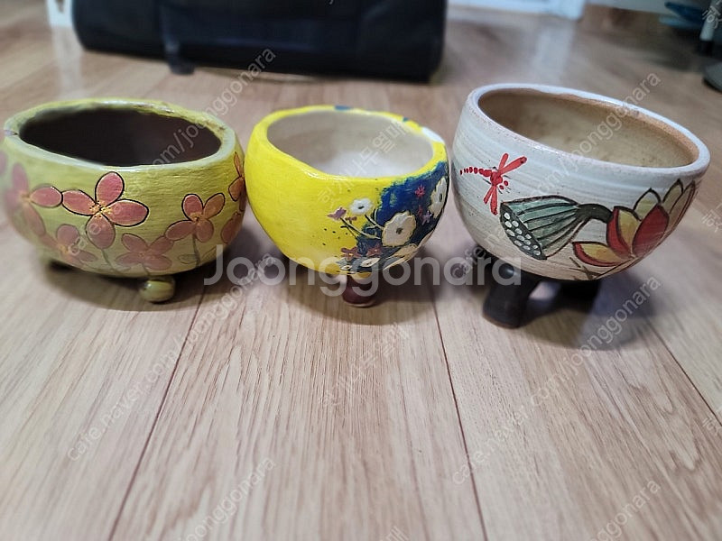 다육이 화분3개--0