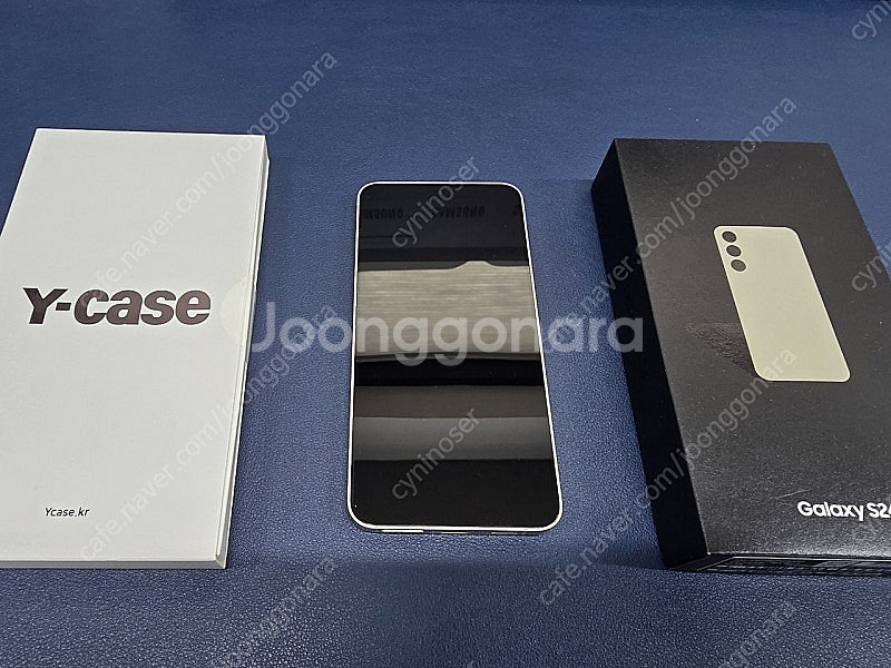갤럭시 S24 앰버 옐로우 512G 자급제 올갈이--0