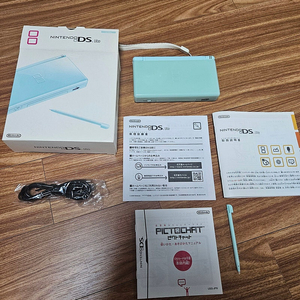 닌텐도DS Lite 아이스블루 박스셋 A+급